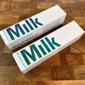 New - Set of 2 - Milk Hydro Grip Dewy Long-Lasting Setting Spray